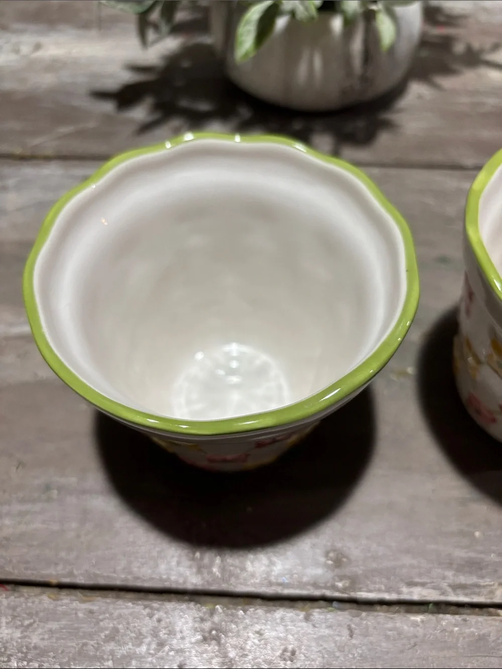 Longaberger charming white